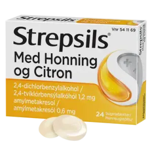 STREPSILS HONNING & CITRON SUGETABLETTER