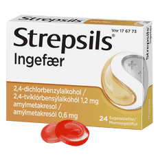 STREPSILS INGEFÆR SUGETABLETTER