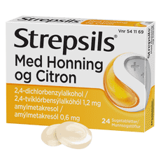 STREPSILS HONNING & CITRON SUGETABLETTER