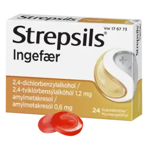STREPSILS INGEFÆR SUGETABLETTER